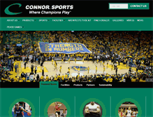 Tablet Screenshot of connorsports.com